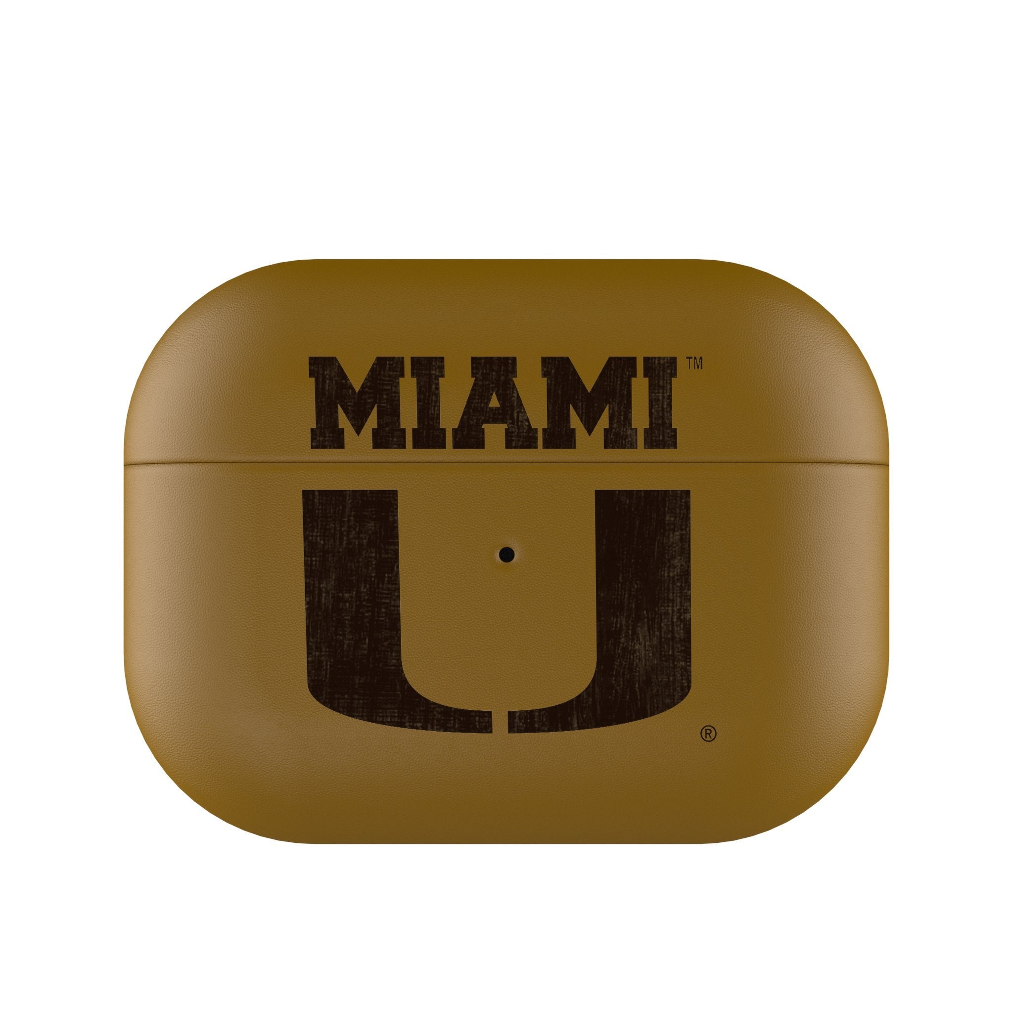 Miami Hurricanes Burn AirPod Case Cover - Sports Gifts, Sports Memorabilia, Sports Collectibles, Fan Shop