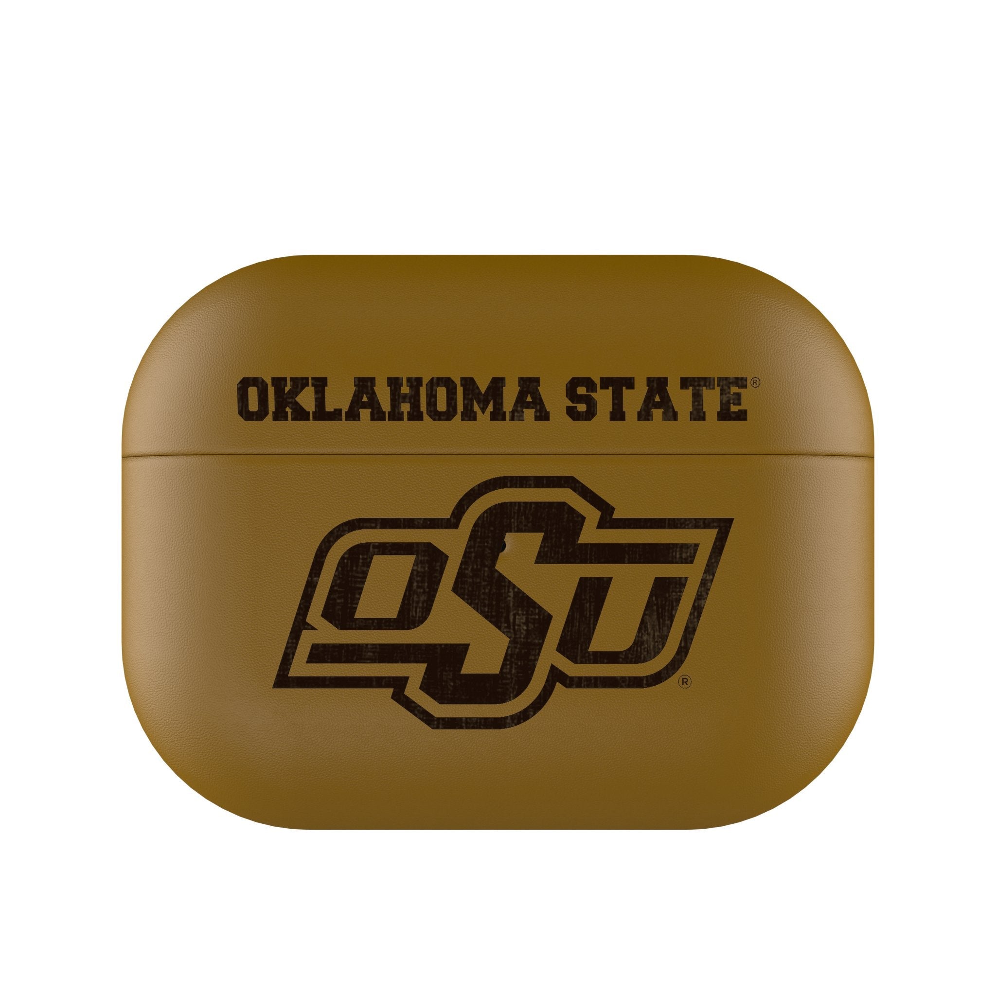 Oklahoma State Cowboys Burn AirPod Case Cover - Sports Gifts, Sports Memorabilia, Sports Collectibles, Fan Shop