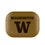 Washington Huskies Burn AirPod Case Cover - Sports Gifts, Sports Memorabilia, Sports Collectibles, Fan Shop