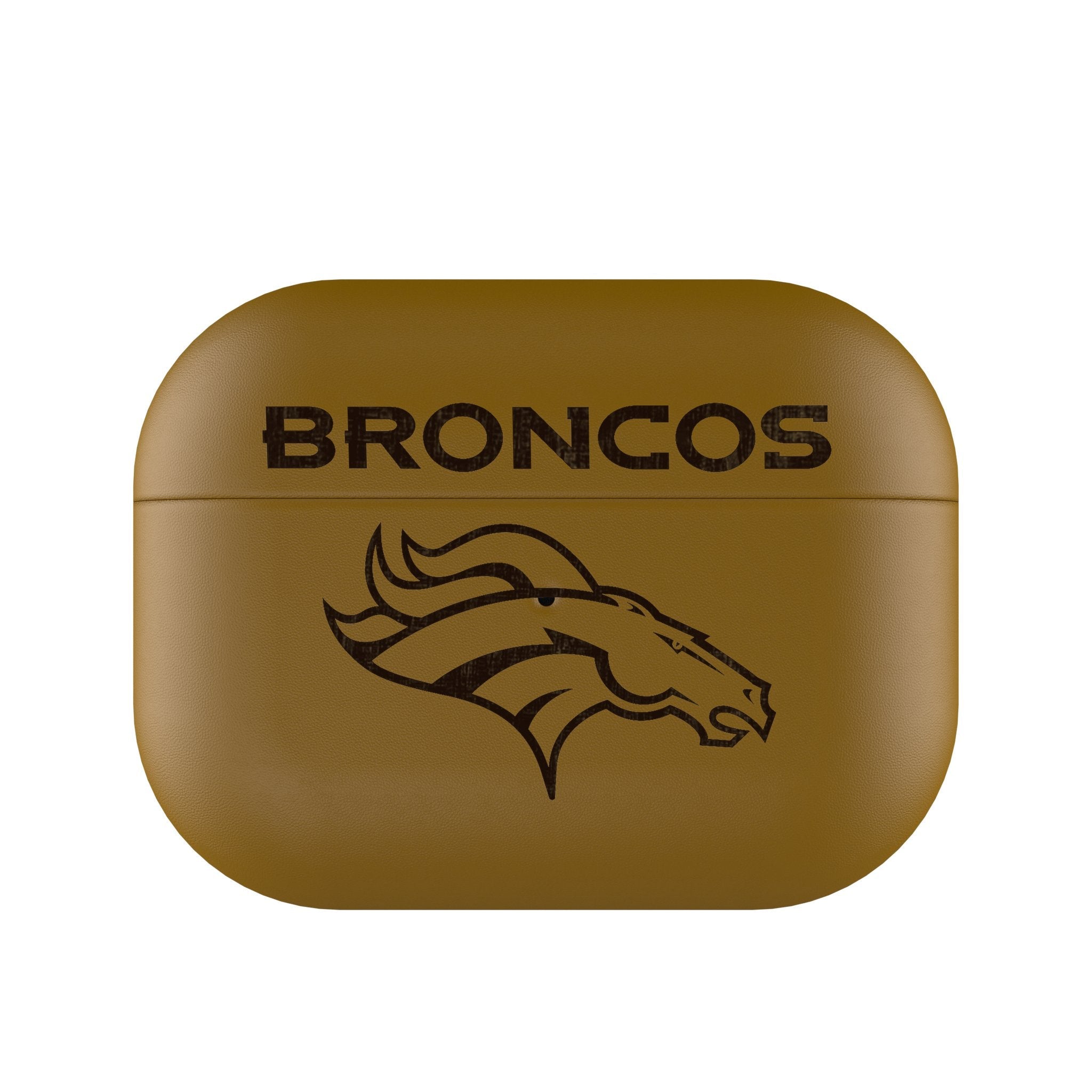 Denver Broncos Burn AirPod Case Cover - Sports Gifts, Sports Memorabilia, Sports Collectibles, Fan Shop