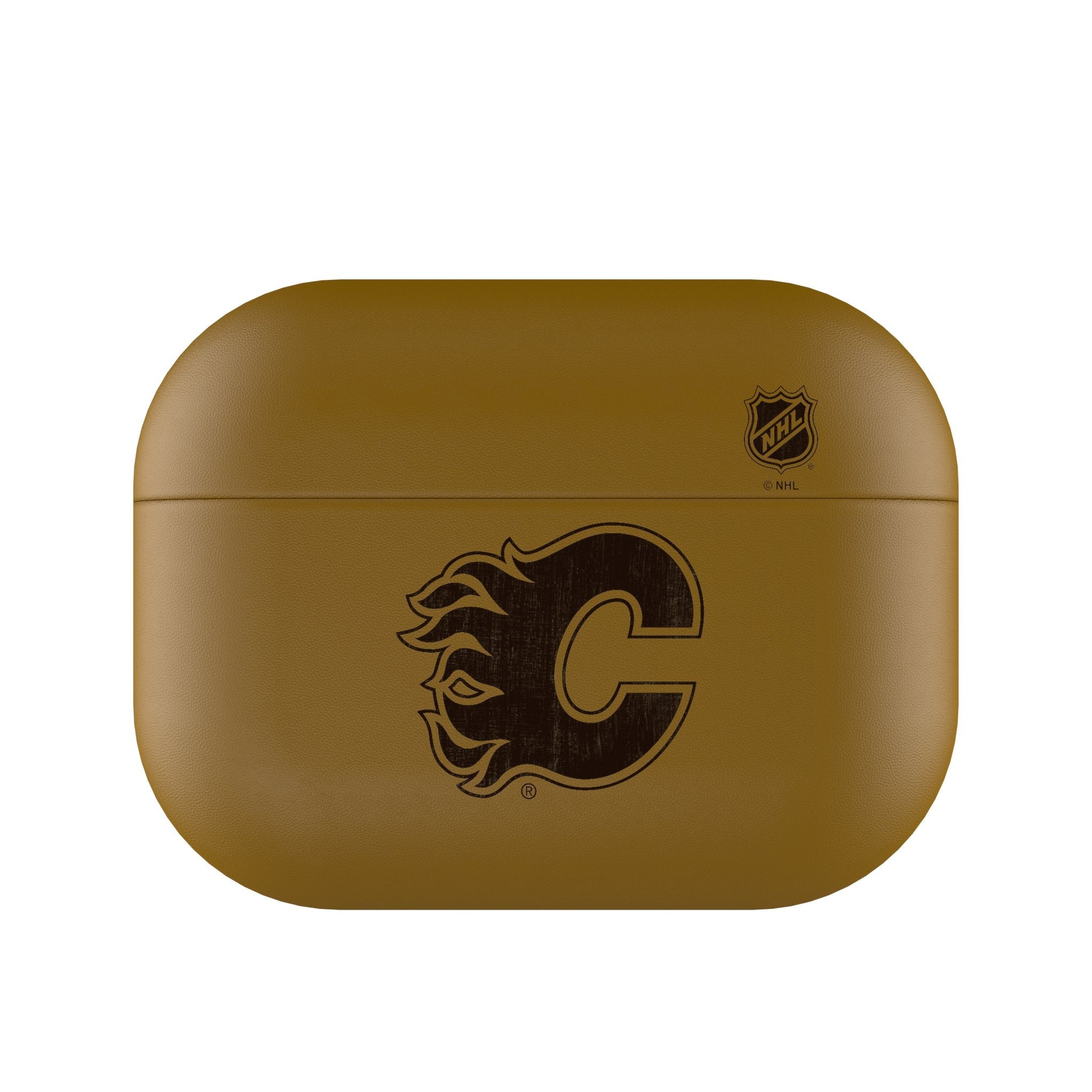 Calgary Flames Burn AirPod Case Cover - Sports Gifts, Sports Memorabilia, Sports Collectibles, Fan Shop