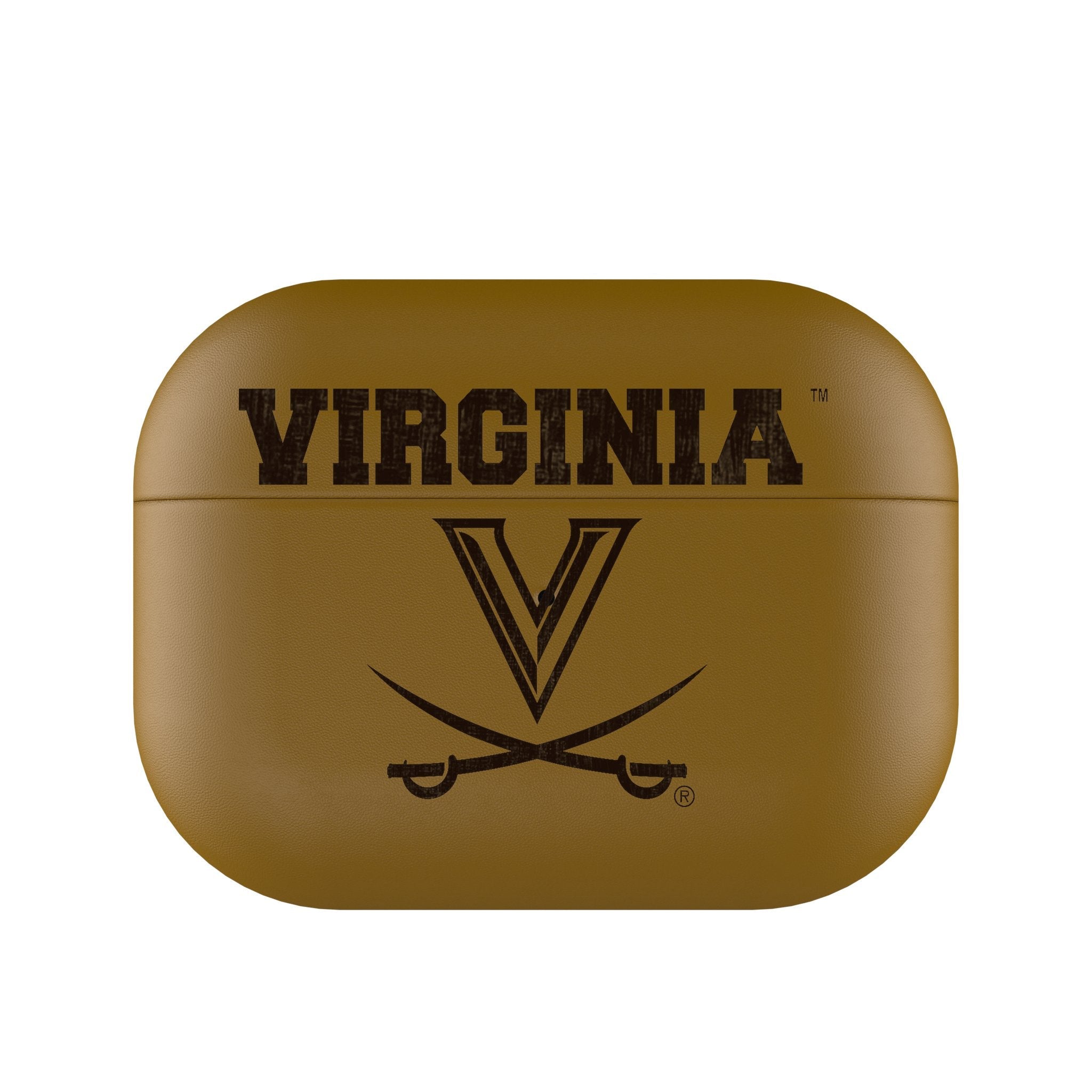 Virginia Cavaliers Burn AirPod Case Cover - Sports Gifts, Sports Memorabilia, Sports Collectibles, Fan Shop