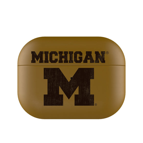 Michigan Wolverines Burn AirPod Case Cover - Sports Gifts, Sports Memorabilia, Sports Collectibles, Fan Shop