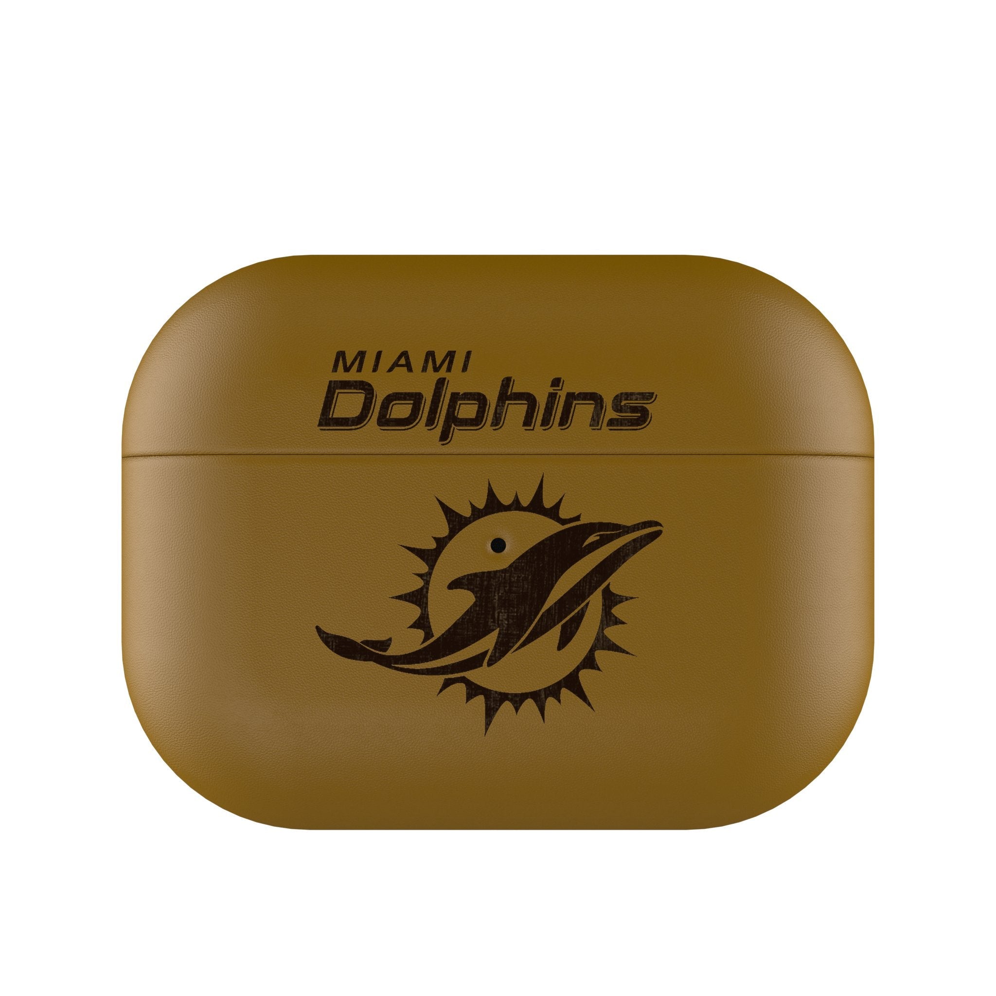 Miami Dolphins Burn AirPod Case Cover - Sports Gifts, Sports Memorabilia, Sports Collectibles, Fan Shop