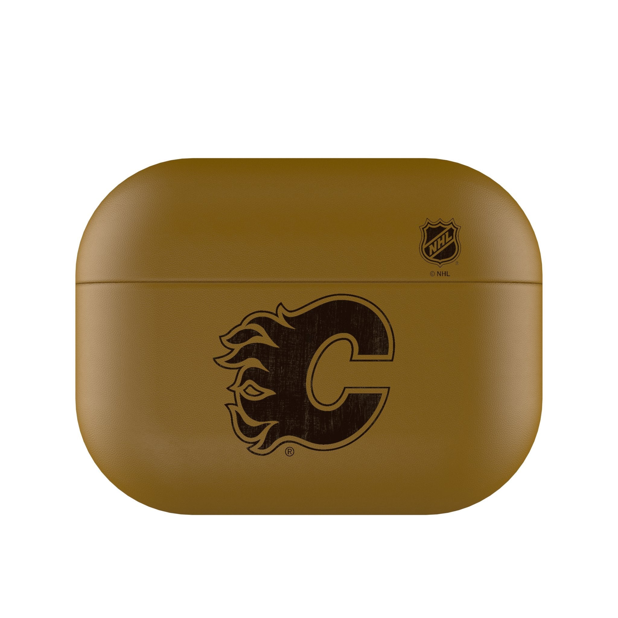 Calgary Flames Burn AirPod Case Cover - Sports Gifts, Sports Memorabilia, Sports Collectibles, Fan Shop