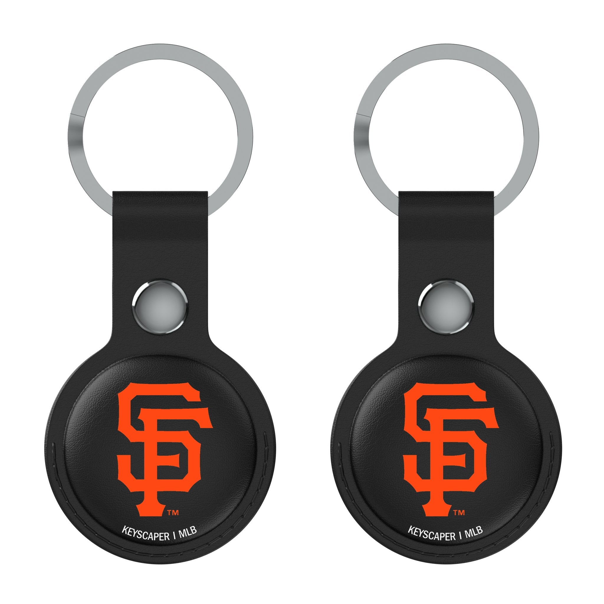 San Francisco Giants Insignia Black Airtag Holder 2-Pack - Sports Gifts, Sports Memorabilia, Sports Collectibles, Fan Shop