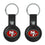 San Francisco 49ers Insignia Black Airtag Holder 2-Pack - Sports Gifts, Sports Memorabilia, Sports Collectibles, Fan Shop