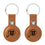 University of Utah Utes Burn Brown Airtag Holder 2-Pack - Sports Gifts, Sports Memorabilia, Sports Collectibles, Fan Shop