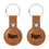 Tampa Bay Rays Burn Brown Airtag Holder 2-Pack - Sports Gifts, Sports Memorabilia, Sports Collectibles, Fan Shop