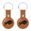 Buffalo Bills Burn Brown Airtag Holder 2-Pack - Sports Gifts, Sports Memorabilia, Sports Collectibles, Fan Shop