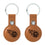 Tennessee Titans Burn Brown Airtag Holder 2-Pack - Sports Gifts, Sports Memorabilia, Sports Collectibles, Fan Shop