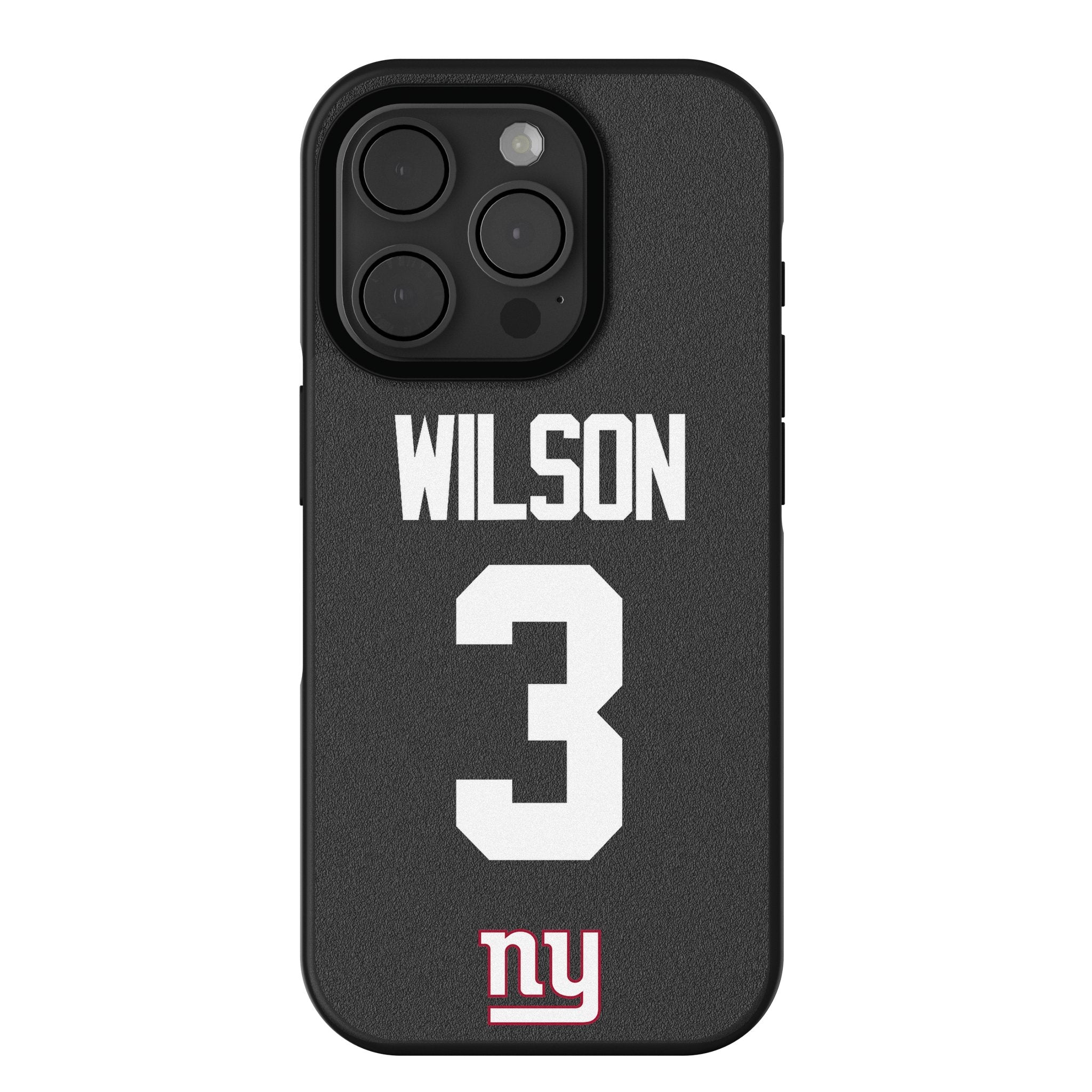 Russell Wilson New York Giants 3 Game Tactic Bump Phone Case for Apple iPhone - Sports Gifts, Sports Memorabilia, Sports Collectibles, Fan Shop