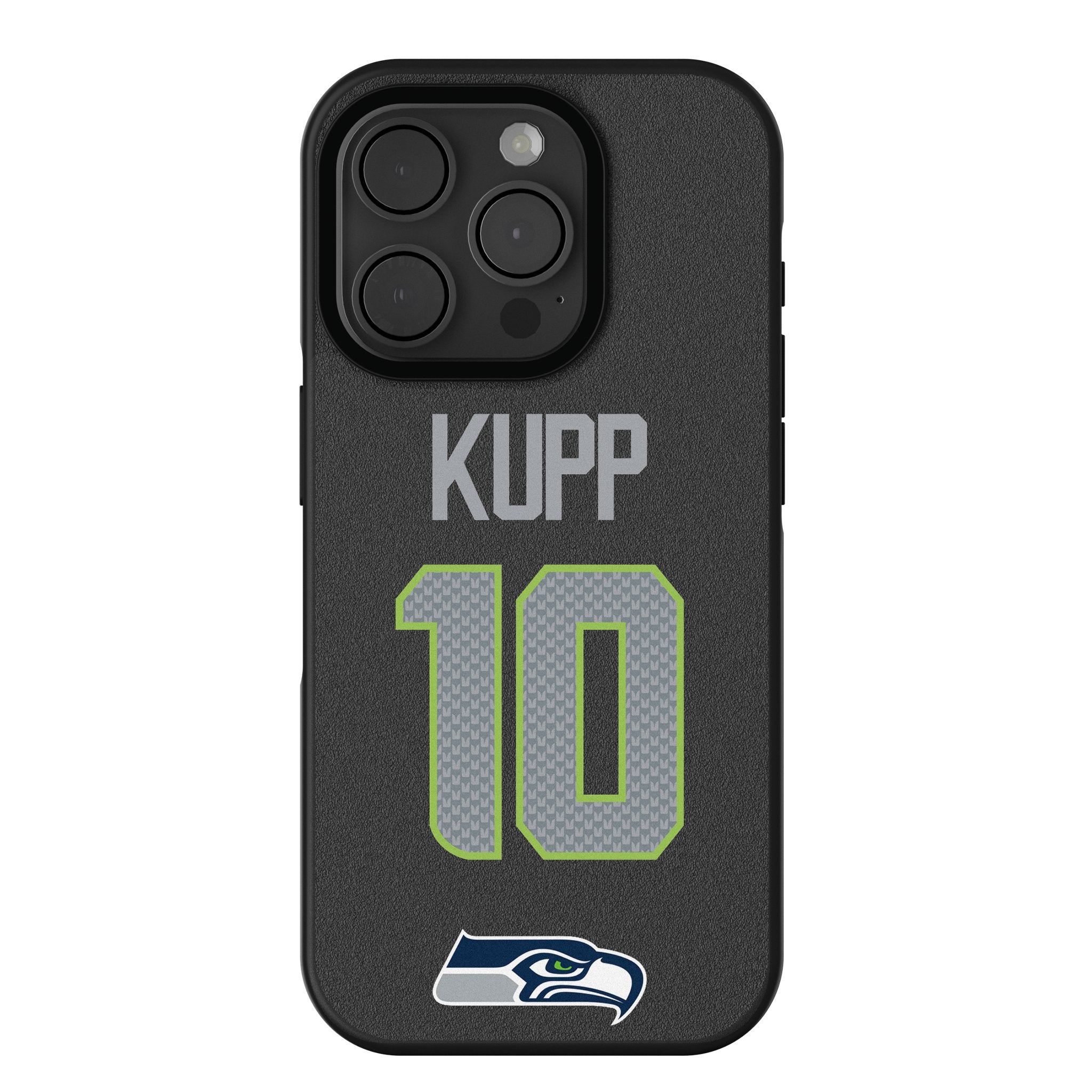 Cooper Kupp Seattle Seahawks 10 Game Tactic Bump Phone Case for Apple iPhone - Sports Gifts, Sports Memorabilia, Sports Collectibles, Fan Shop