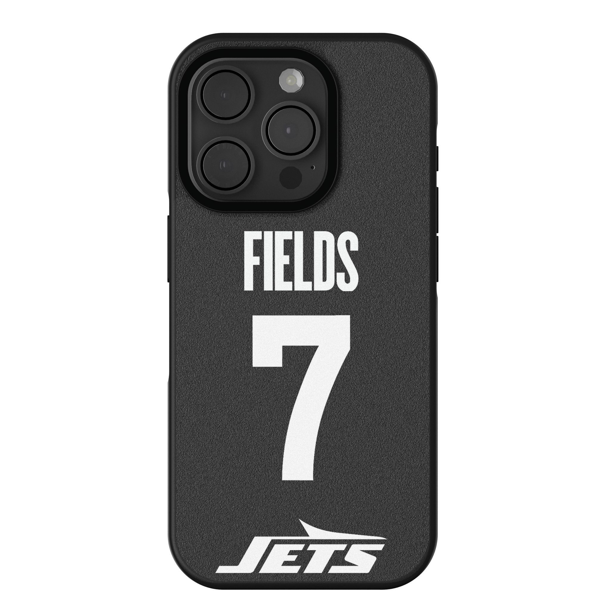 Justin Fields New York Jets 7 Game Tactic Bump Phone Case for Apple iPhone - Sports Gifts, Sports Memorabilia, Sports Collectibles, Fan Shop
