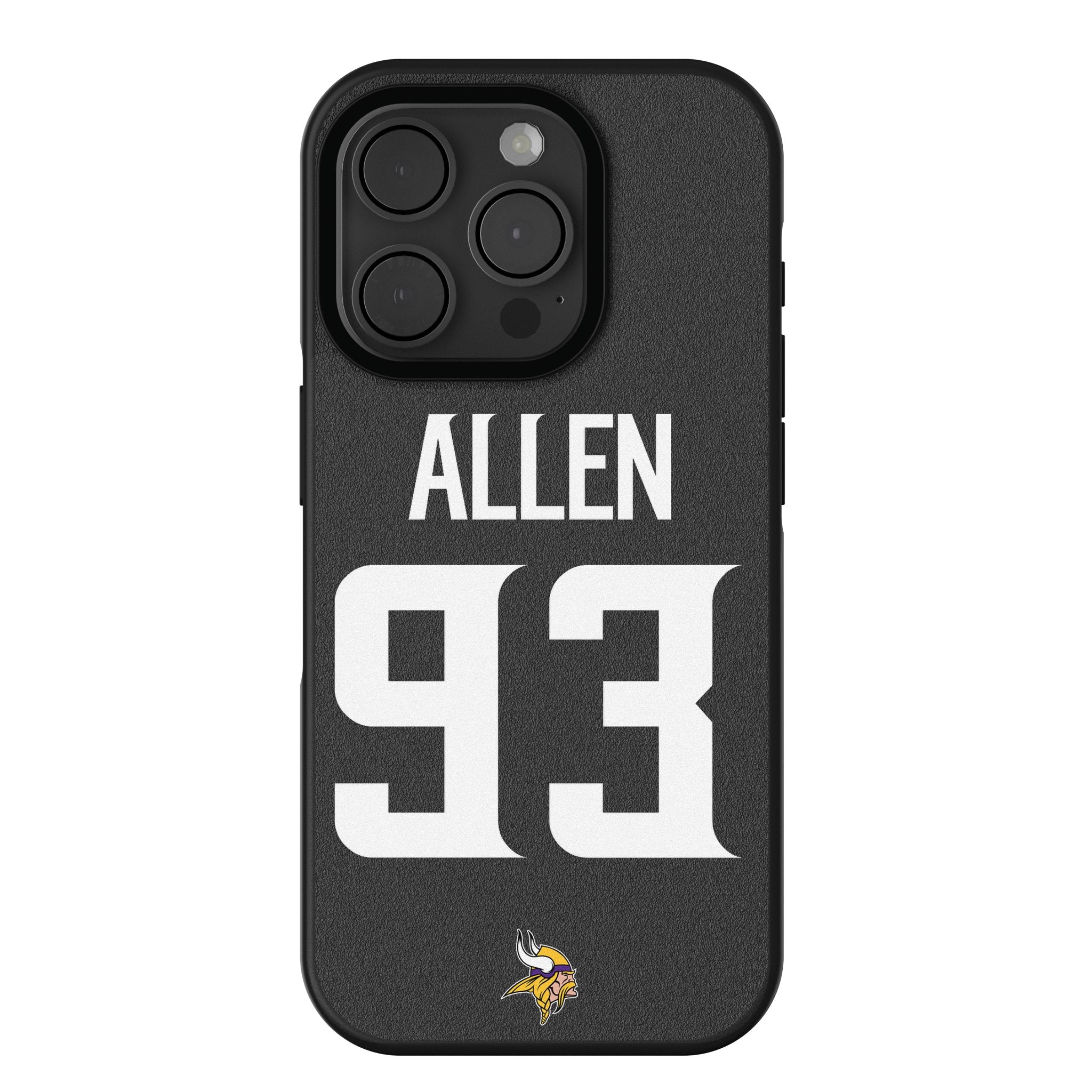 Jonathan Allen Minnesota Vikings 93 Game Tactic Bump Phone Case for Apple iPhone - Sports Gifts, Sports Memorabilia, Sports Collectibles, Fan Shop