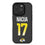 Puka Nacua Los Angeles Rams 17 Game Tactic Bump Phone Case for Apple iPhone - Sports Gifts, Sports Memorabilia, Sports Collectibles, Fan Shop