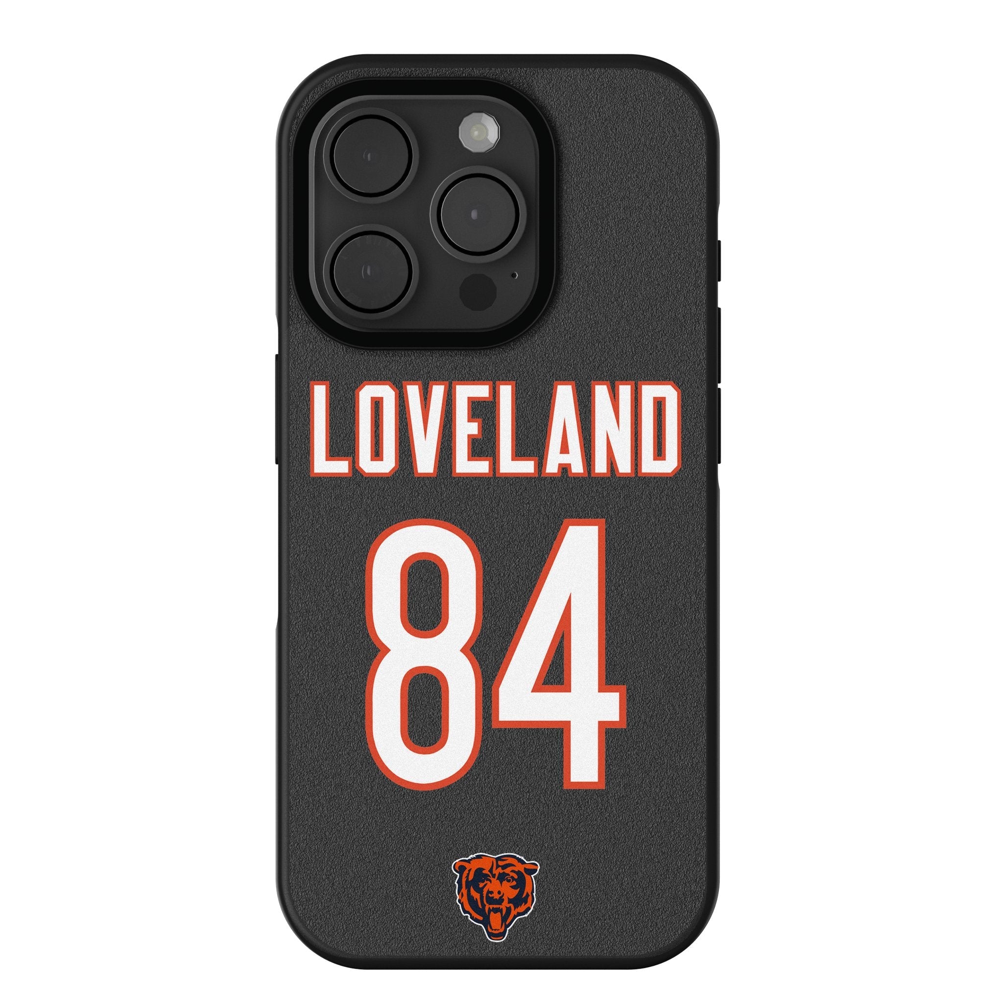Colston Loveland Chicago Bears 84 Game Tactic Bump Phone Case for Apple iPhone - Sports Gifts, Sports Memorabilia, Sports Collectibles, Fan Shop