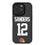 Shedeur Sanders Cleveland Browns 12 Game Tactic Bump Phone Case for Apple iPhone - Sports Gifts, Sports Memorabilia, Sports Collectibles, Fan Shop