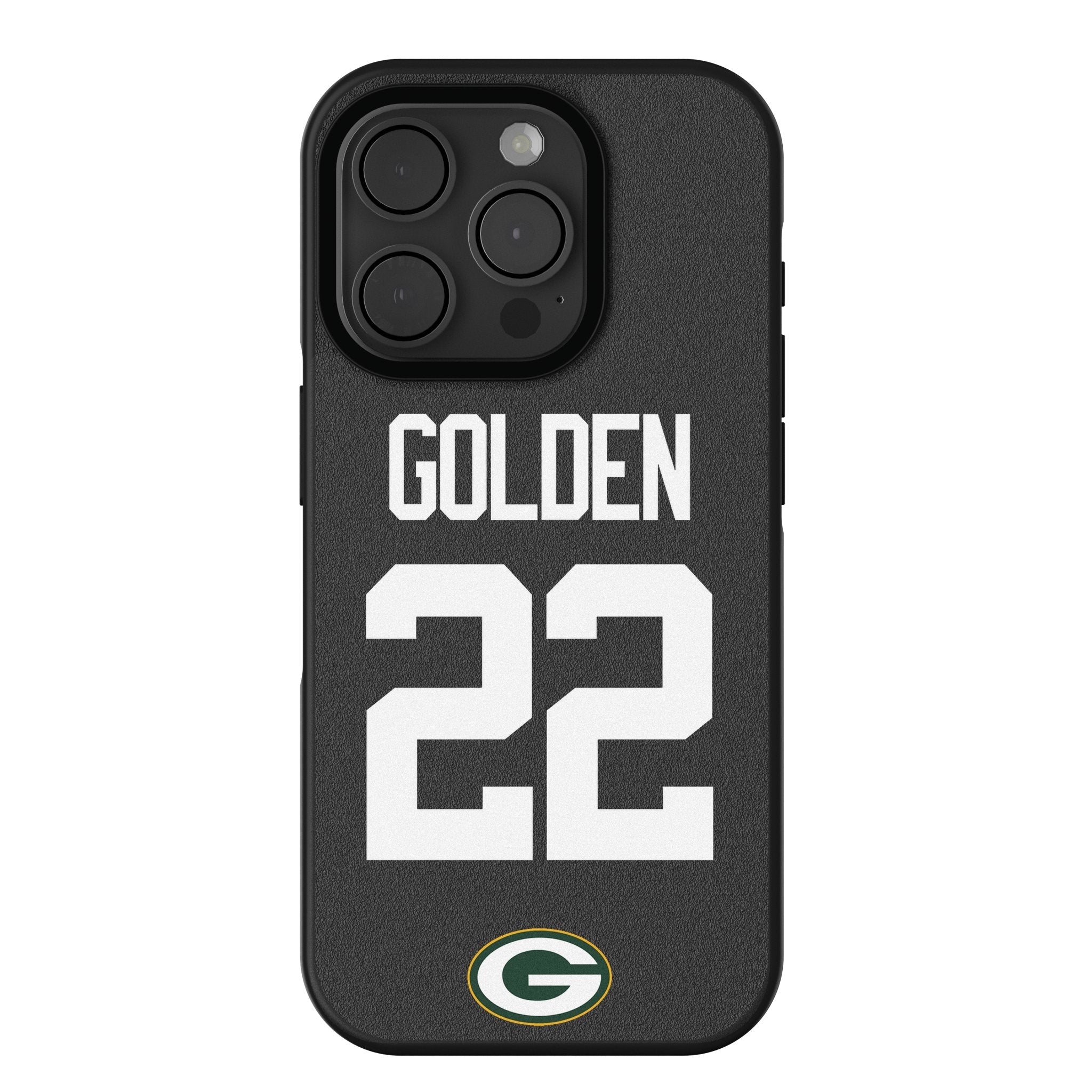 Matthew Golden Green Bay Packers 22 Game Tactic Bump Phone Case for Apple iPhone - Sports Gifts, Sports Memorabilia, Sports Collectibles, Fan Shop