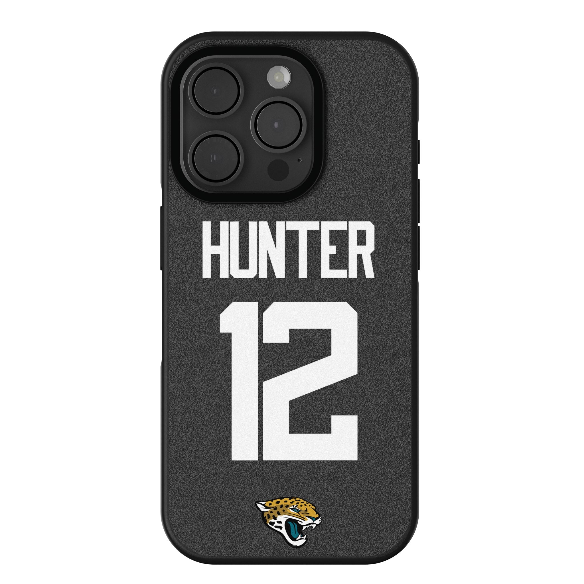 Travis Hunter Jacksonville Jaguars 12 Game Tactic Bump Phone Case for Apple iPhone - Sports Gifts, Sports Memorabilia, Sports Collectibles, Fan Shop