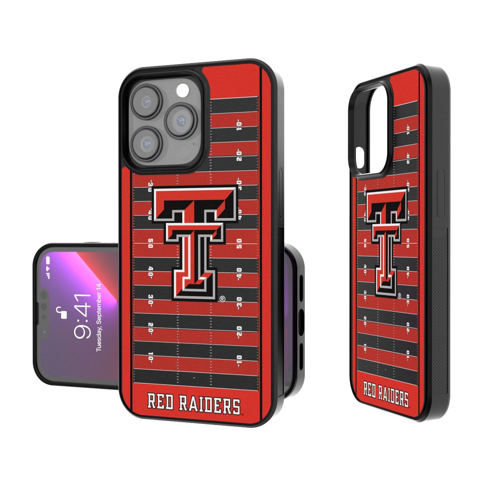 Texas Tech Red Raiders Field Bump Phone Case - Sports Gifts, Sports Memorabilia, Sports Collectibles, Fan Shop