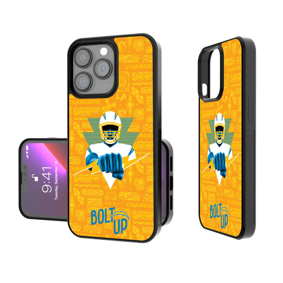 Los Angeles Chargers 2024 Illustrated Limited Edition Bump Phone Case-0