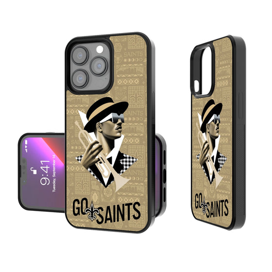 New Orleans Saints 2024 Illustrated Limited Edition Bump Phone Case-0