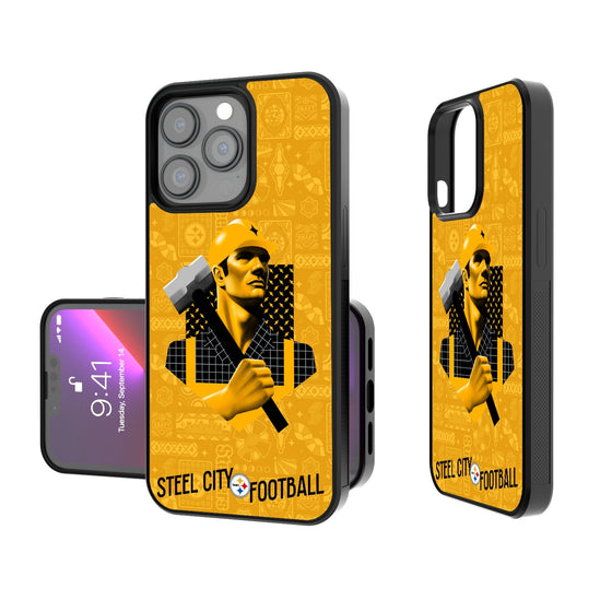 Pittsburgh Steelers 2024 Illustrated Limited Edition Bump Phone Case-0