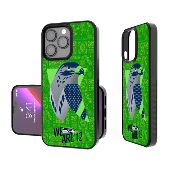Seattle Seahawks 2024 Illustrated Limited Edition Bump Phone Case-0