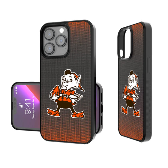 Cleveland Browns Historic Collection Linen Bump Phone Case - Sports Gifts, Sports Memorabilia, Sports Collectibles, Fan Shop
