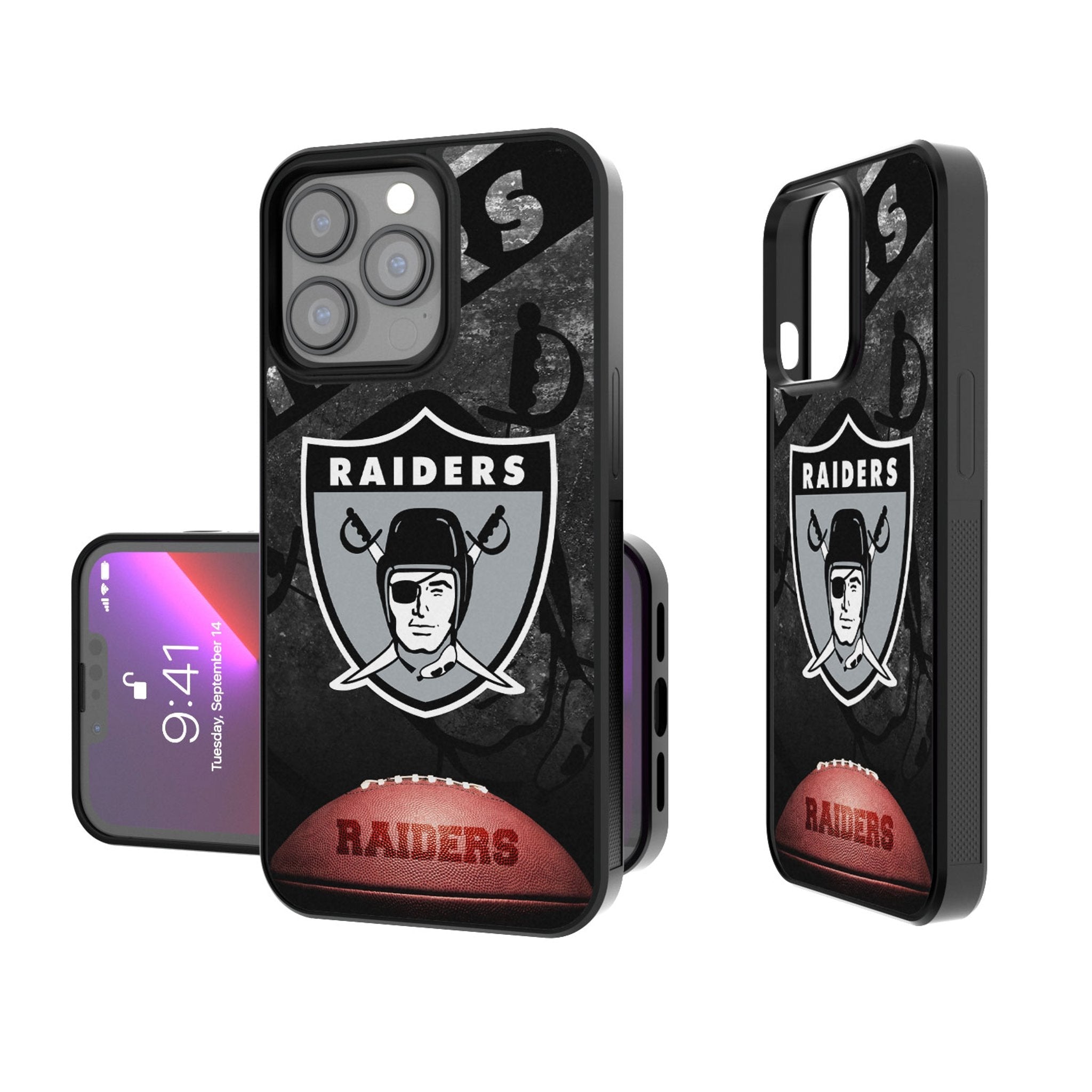 Oakland Raiders 1963 Historic Collection Legendary Bump Phone Case - Sports Gifts, Sports Memorabilia, Sports Collectibles, Fan Shop
