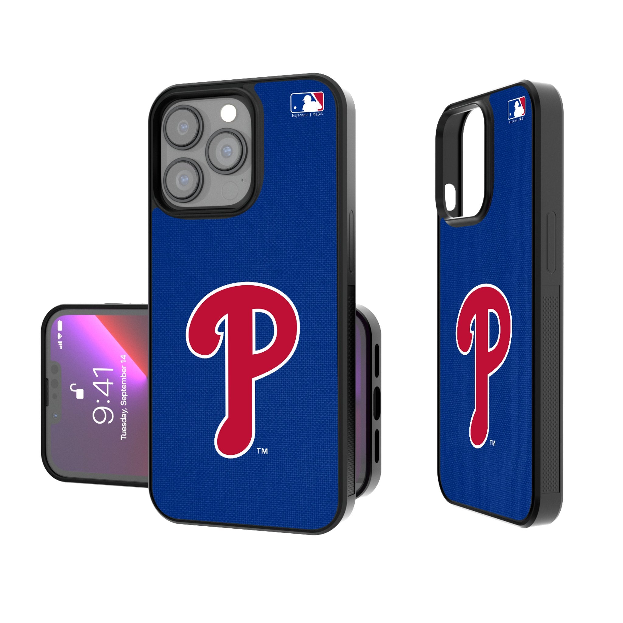 Philadelphia Phillies Solid Bump Phone Case - Sports Gifts, Sports Memorabilia, Sports Collectibles, Fan Shop