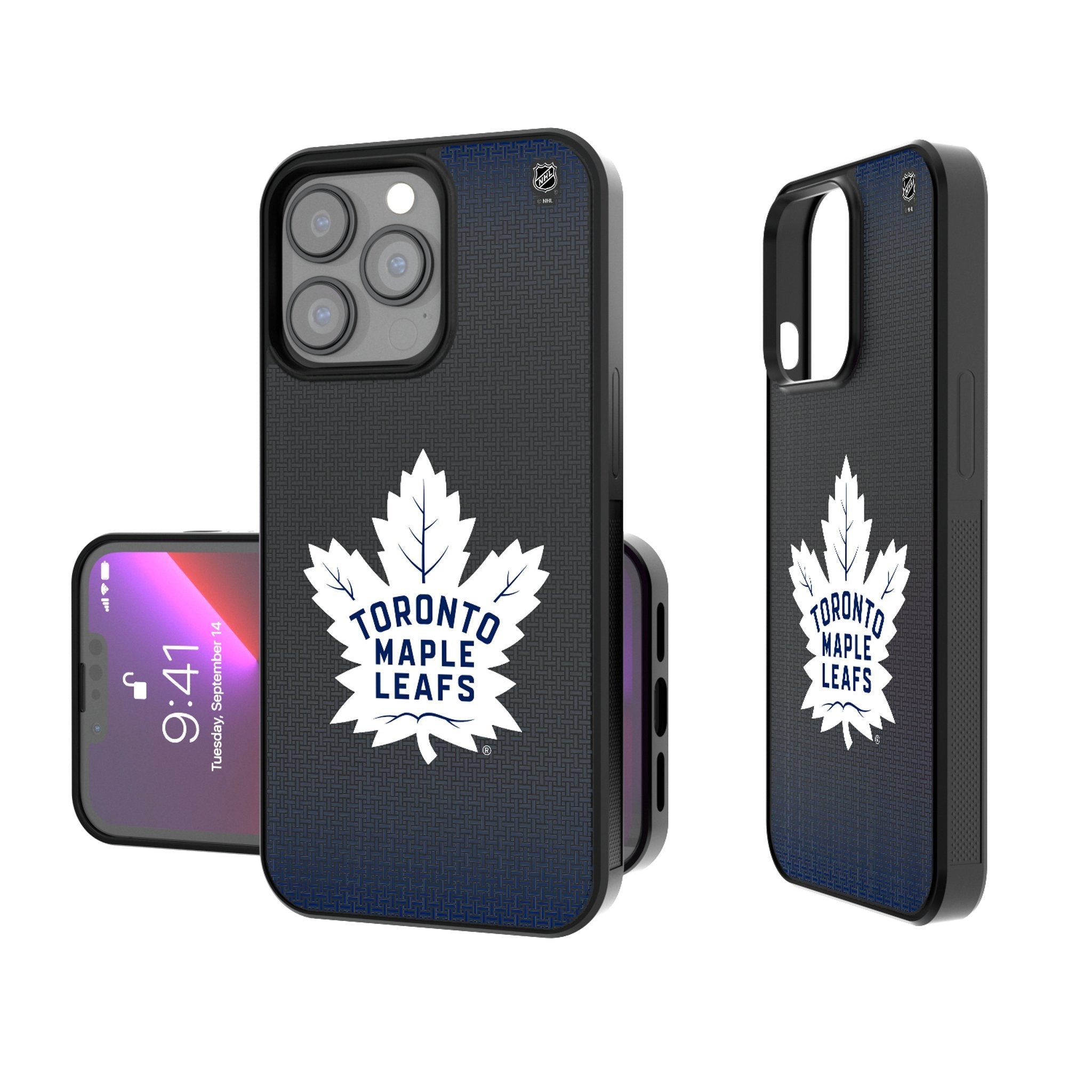 Toronto Maple Leafs Linen Bump Phone Case - Sports Gifts, Sports Memorabilia, Sports Collectibles, Fan Shop