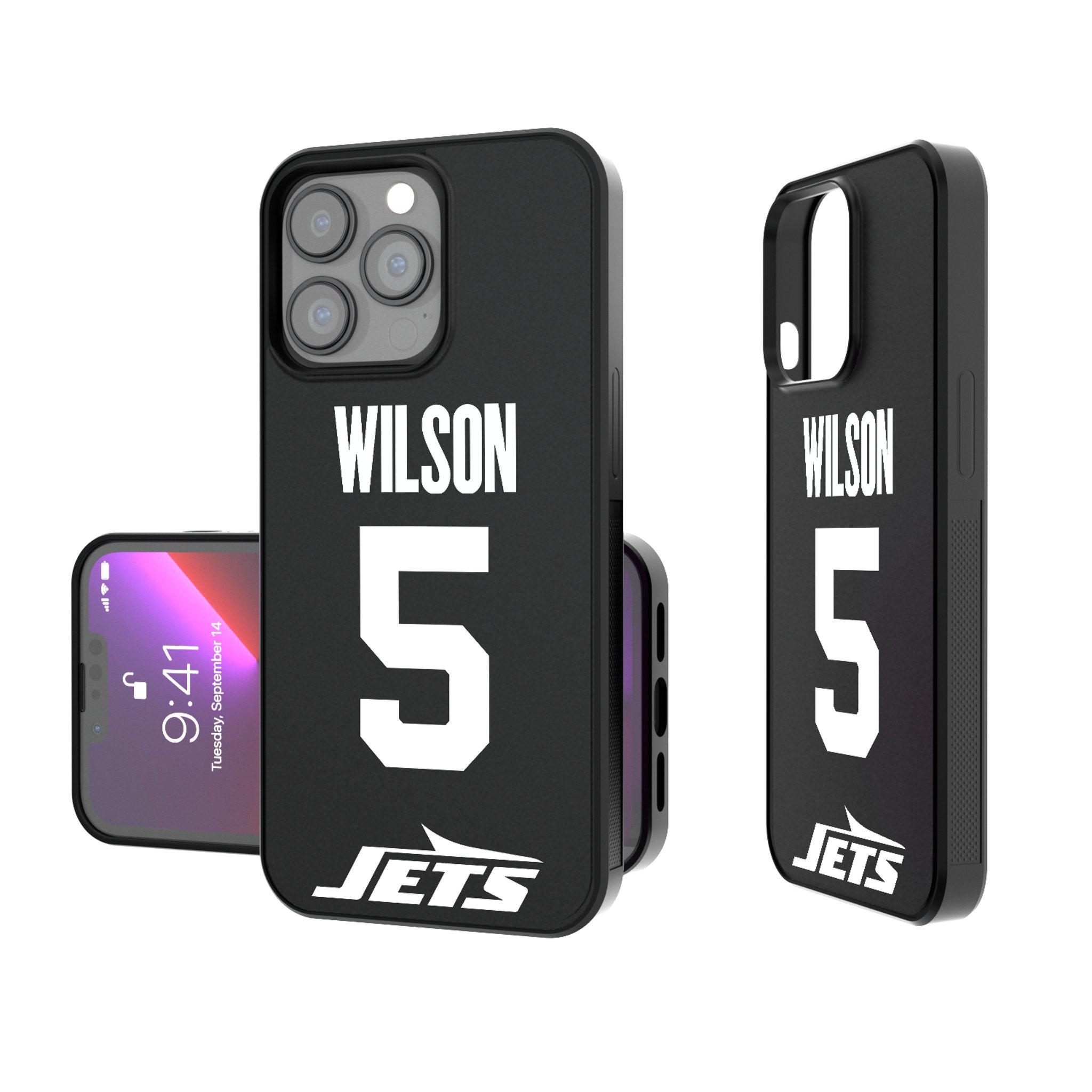 Garrett Wilson New York Jets 5 Ready Bump Phone Case - Sports Gifts, Sports Memorabilia, Sports Collectibles, Fan Shop