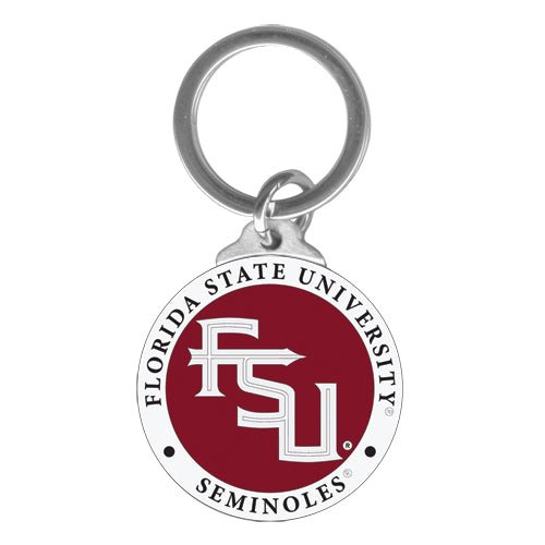 Florida State University FSU Logo Key Chain - Sports Gifts, Sports Memorabilia, Sports Collectibles, Fan Shop