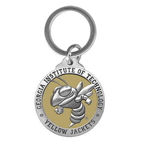 Georgia Tech Buzz Logo Key Chain - Sports Gifts, Sports Memorabilia, Sports Collectibles, Fan Shop