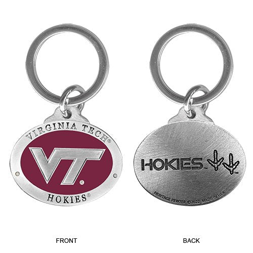 Virginia Tech University VT Logo Keychain - Sports Gifts, Sports Memorabilia, Sports Collectibles, Fan Shop