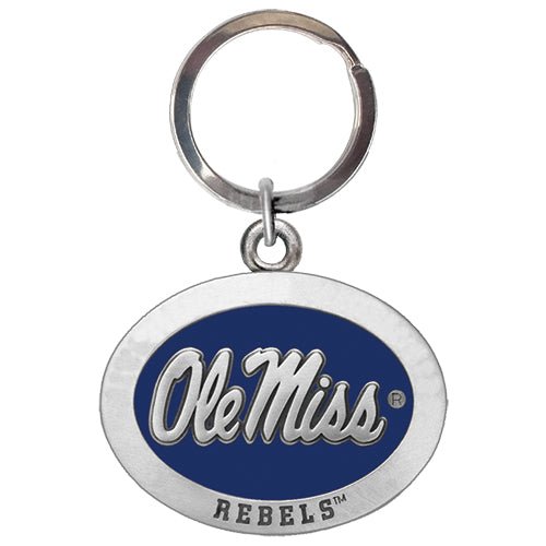 University of Mississippi "Ole Miss" Blue Logo Key Chain - Sports Gifts, Sports Memorabilia, Sports Collectibles, Fan Shop