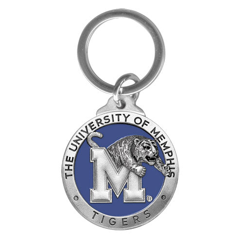 University of Memphis Key Chain - Sports Collectibles, Sports Memorabilia, Sports Fan Shop, Sports Gifts
