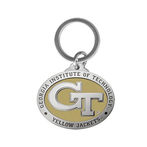 Georgia Tech GT Logo Key Chain - Sports Gifts, Sports Memorabilia, Sports Collectibles, Fan Shop