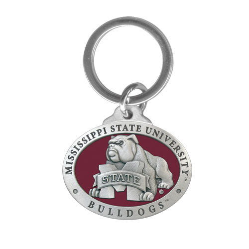 Mississippi State University Bulldogs Key Chain - Sports Collectibles, Sports Memorabilia, Sports Fan Shop, Sports Gifts