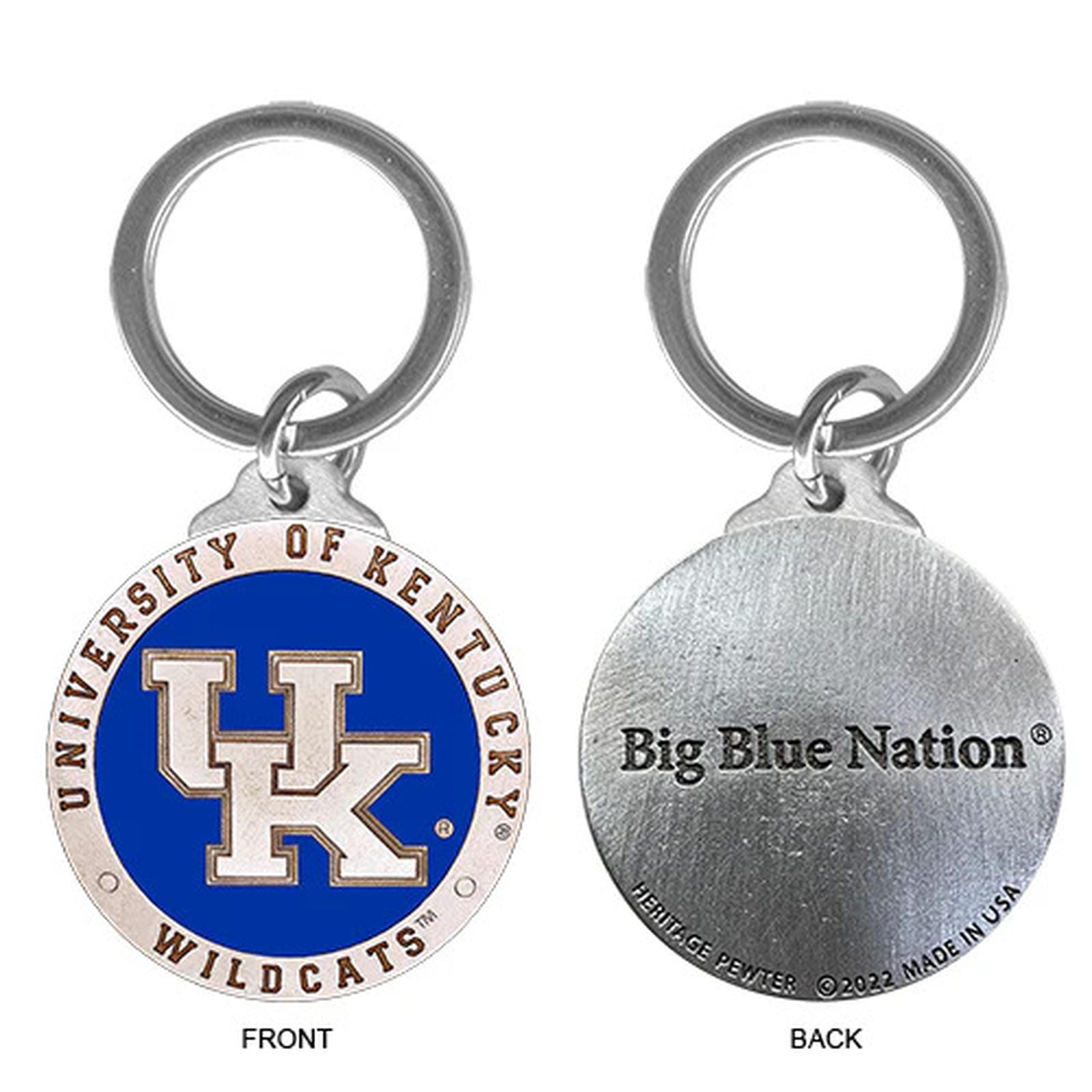 University of Kentucky UK Logo Key Chain - Sports Gifts, Sports Memorabilia, Sports Collectibles, Fan Shop