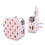 Ohio State University Buckeyes Fashion Pattern 2 in 1 USB Charger - Sports Gifts, Sports Memorabilia, Sports Collectibles, Fan Shop