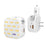 Louisiana State University Tigers Fashion Pattern 2 in 1 USB Charger - Sports Gifts, Sports Memorabilia, Sports Collectibles, Fan Shop