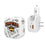 University of Texas Longhorns Quadtile 2 in 1 USB Charger - Sports Gifts, Sports Memorabilia, Sports Collectibles, Fan Shop