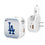 LA Dodgers Linen 2 in 1 USB Charger - Sports Gifts, Sports Memorabilia, Sports Collectibles, Fan Shop