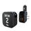 Pat Surtain II Denver Broncos 2 Game Tactic 2 in 1 USB A/C Charger - Sports Gifts, Sports Memorabilia, Sports Collectibles, Fan Shop