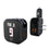Michael Penix Jr. Atlanta Falcons 9 Game Tactic 2 in 1 USB A/C Charger - Sports Gifts, Sports Memorabilia, Sports Collectibles, Fan Shop