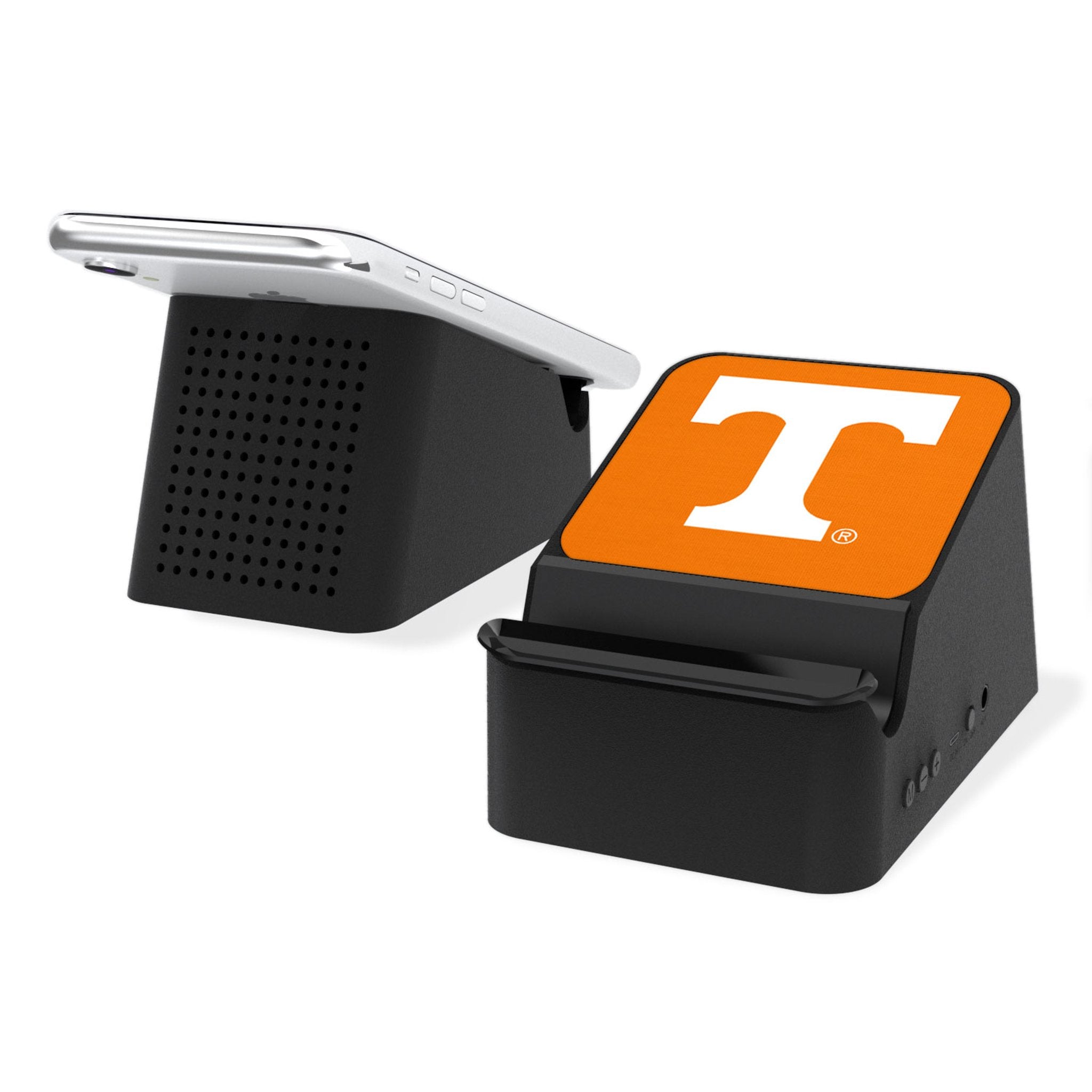 University of Tennessee Volunteers Solid Wireless Charging Station and Bluetooth Speaker - Sports Gifts, Sports Memorabilia, Sports Collectibles, Fan Shop