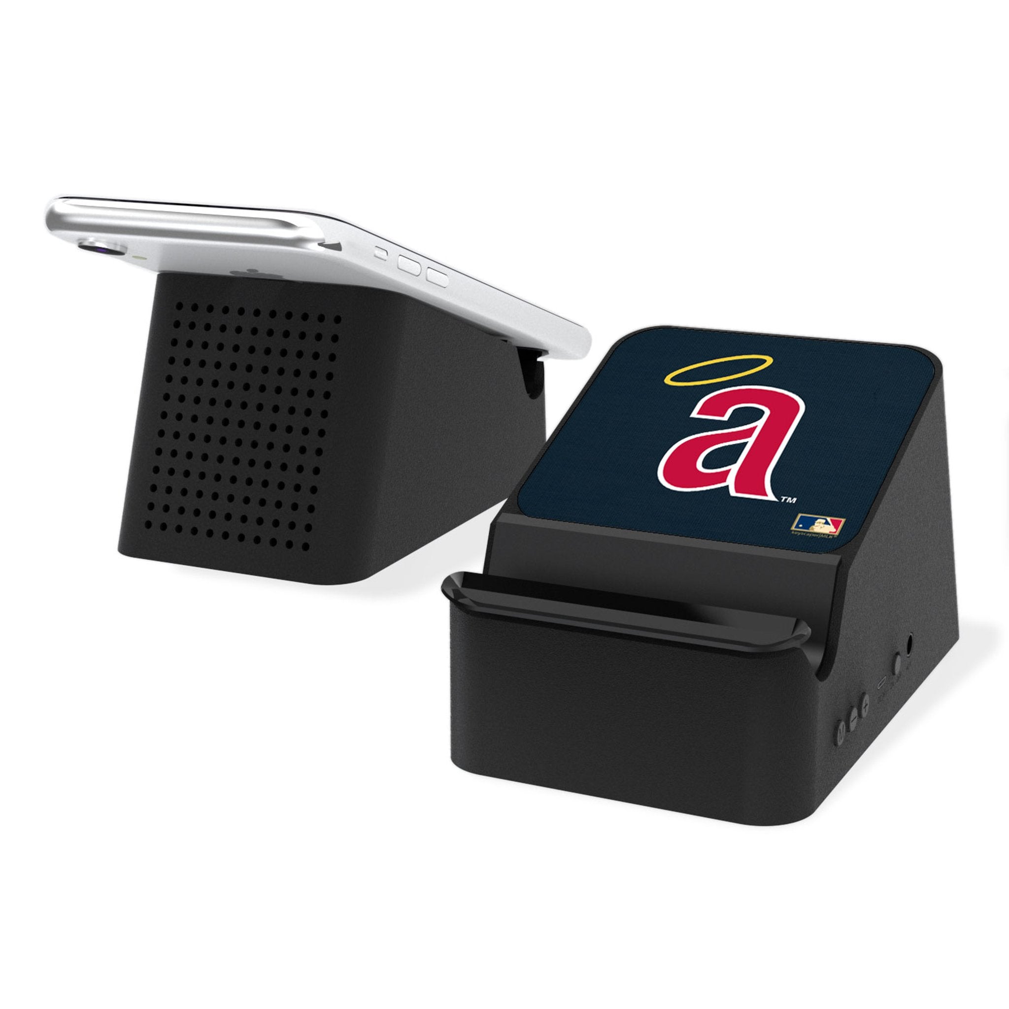 LA Angels 1971 - Cooperstown Collection Solid Wireless Charging Station and Bluetooth Speaker - Sports Gifts, Sports Memorabilia, Sports Collectibles, Fan Shop